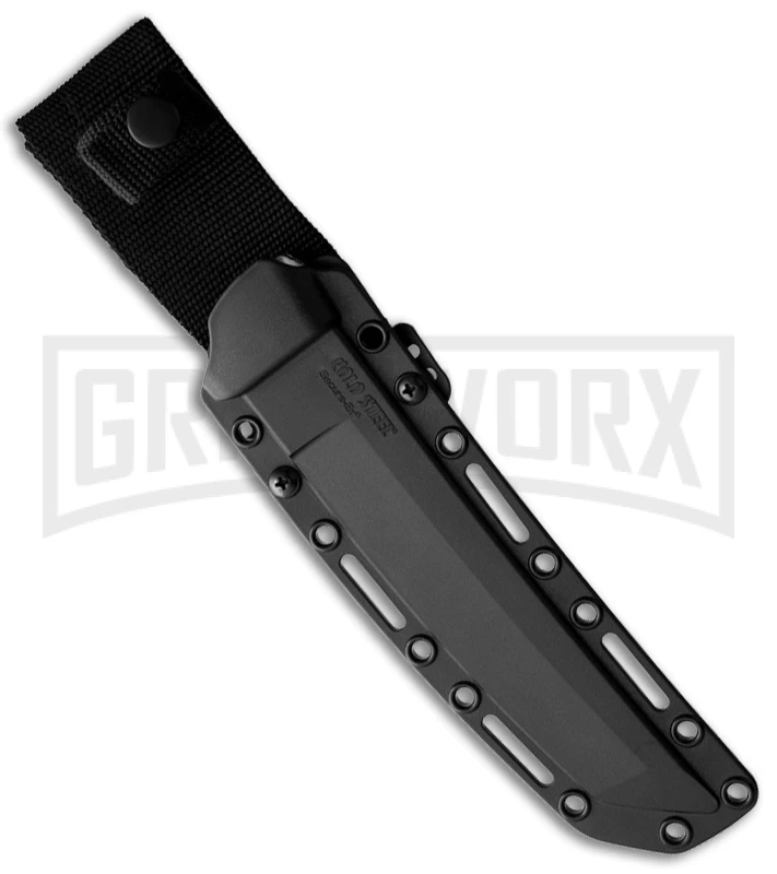 Cold Steel Recon Dark Earth Fixed Blade Knife - Tanto Black Plain - Image 2