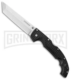 Cold Steel Voyager X Large Tanto Folding Knife - Stonewash Plain