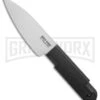 Cold Steel K-4 Fixed Blade Neck Knife + Sheath - Satin Plain