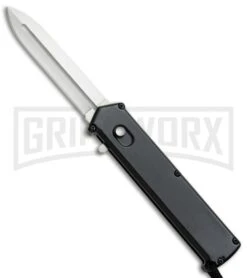 Elemental Black OTF Automatic Knife - Satin Plain