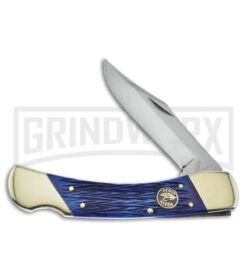 Frost Cutlery Ocoee River Mapache Blue Lockback Knife