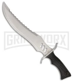 Frost Cutlery Tac Xtreme Executioner Black Fixed Blade Knife - Satin Plain