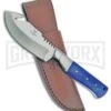 Frost Cutlery Woodland Blue Fixed Blade Knife - Satin Plain