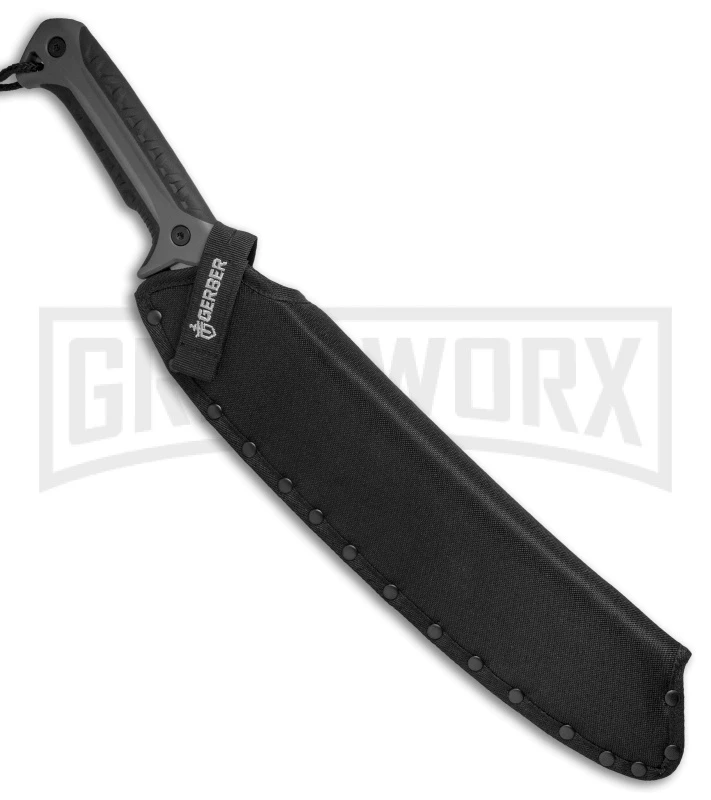 Gerber Broadcut Machete Fixed Blade - Bead Blast Plain - Image 3