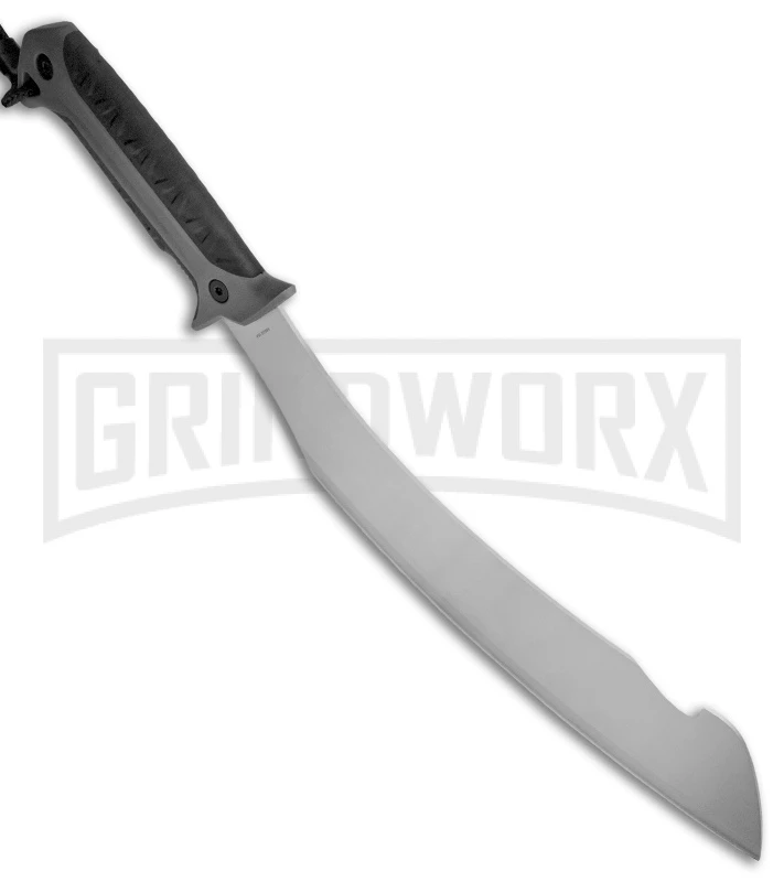 Gerber Broadcut Machete Fixed Blade - Bead Blast Plain - Image 2