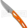 Gerber EXO-MOD Caper Orange Plastic Fixed Blade Knife - Stonewash Plain