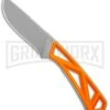 Gerber EXO-MOD Drop Point Orange Fixed Blade Knife - Stonewash Plain