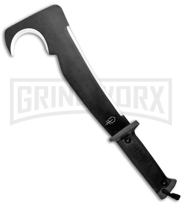 Gerber Gator Black GFN Machete Pro Fixed Blade - Black Plain - Image 2
