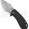 Gerber Kettlebell Gray Aluminum Frame Lock Knife - Stonewash Plain