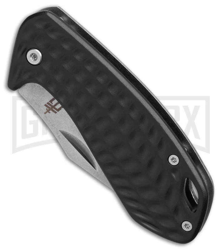 Gerber Kettlebell Gray Aluminum Frame Lock Knife - Stonewash Plain - Image 2