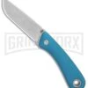 Gerber Spine Cyan Blue GFN Fixed Blade Knife - Stonewash Plain