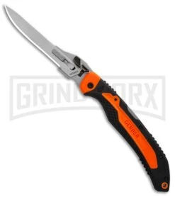 Gerber Vital Big Game Orange ABS Manual Folding Knife - Satin Plain