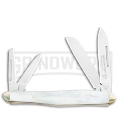 Hen & Rooster Whittler Mother Of Pearl Pocket Knife