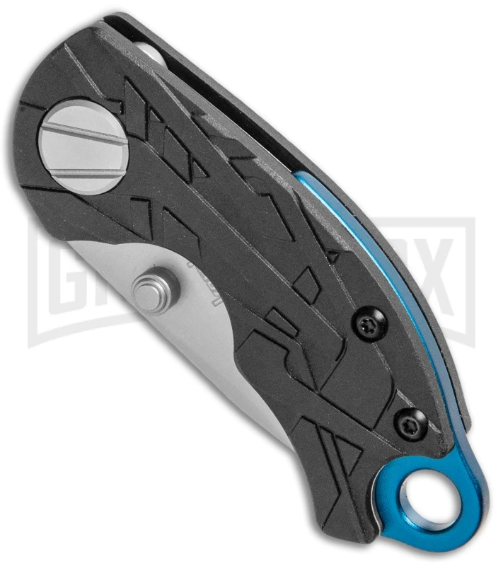 Kershaw Anso Aftereffect Liner Lock Knife Black FRN - Bead Blast - Image 2