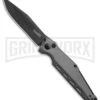 Kershaw Launch 7 Galyean Gray Automatic Knife - Black Plain