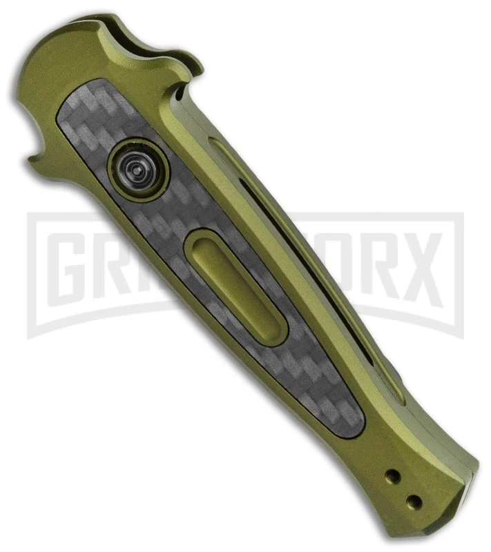 Kershaw Launch 12CA Legal OD Green Automatic Knife - SW Plain - Image 2