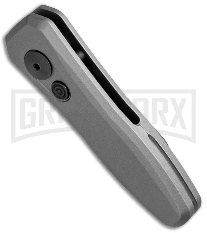 Kershaw Launch 4 Gray Automatic Knife CA Legal - Black Plain - Image 2