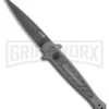 Kershaw Launch 8 Stiletto Automatic Knife Gray/CF (3.5" Black)