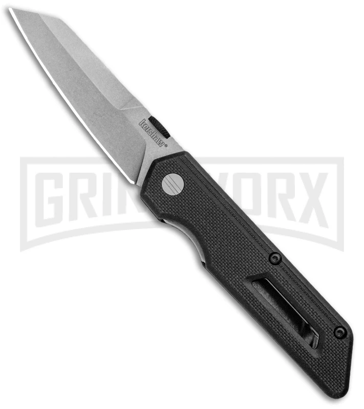 Kershaw Mixtape Liner Lock Knife Black GFN - Stonewash