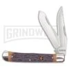 Klaas Modified Trapper Autumn Brown Bone Pocket Knife