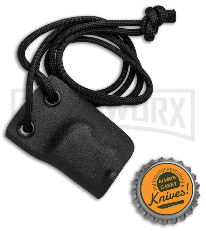 Linos Kydex Boker Mini Kalashnikov Neck Sheath With Black Cord - Image 4