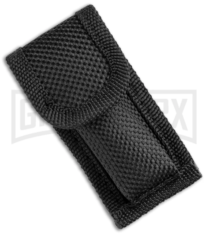 Mago 4.75" Mini Stiletto OTF Automatic Knife - Black Marble - Image 4