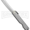 Nagao Higonokami Gray Iron No. 9 Friction Folder - Satin Plain