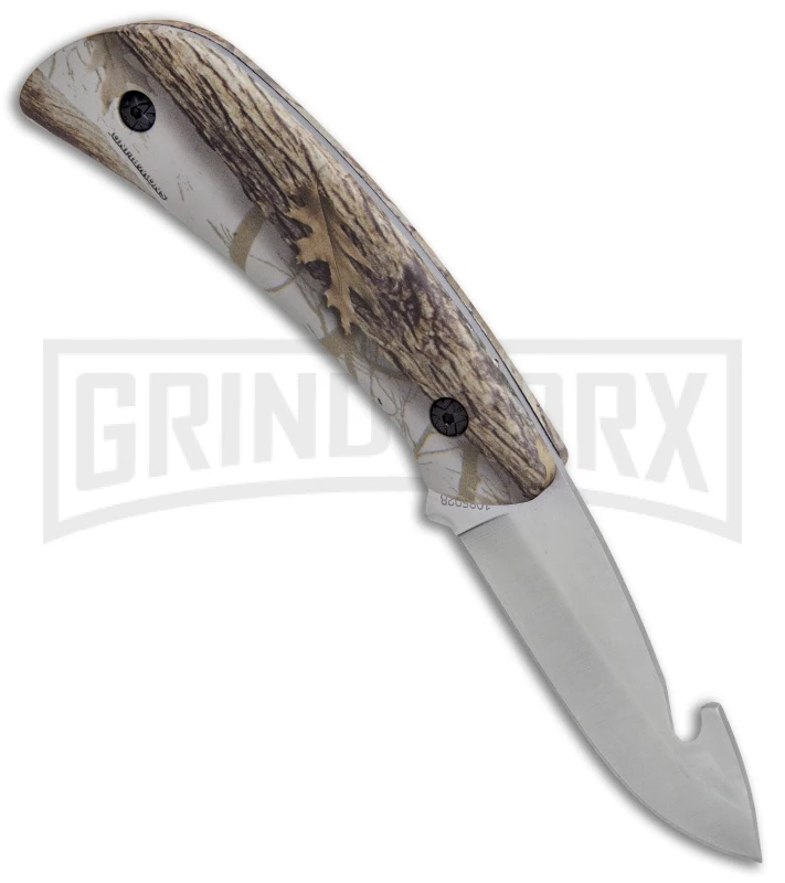 Schrade Old Timer Snowblind Camo 2-Piece Fixed Blade Hunting Knife Set - Image 5