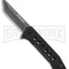 Schrade U.G. Black G-10 Folding Knife - Tanto Gray Plain 1100044