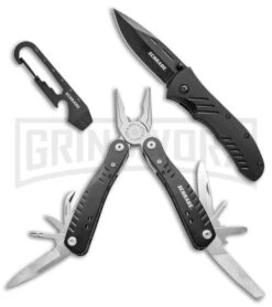 Schrade Three Piece Knife And Tool Combo Pack