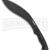 Schrade SCHGK1 Gurkha Kukri Machete Fixed Blade - Black Plain