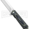 Schrade Lateral Green/Black G-10 Frame Lock Knife - Satin Plain