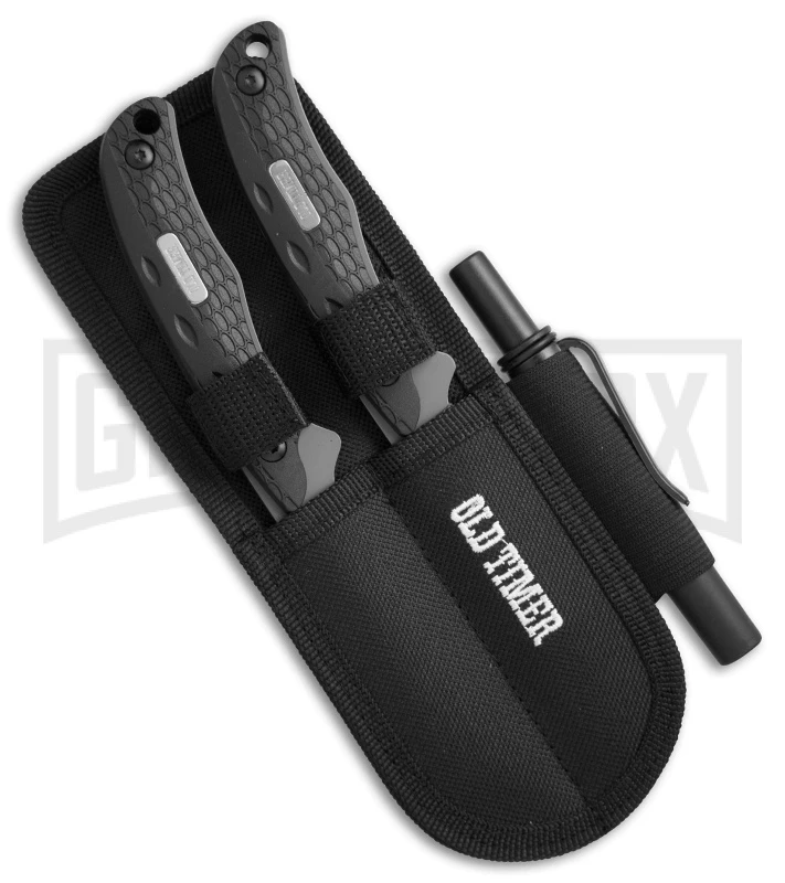 Old Timer Copperhead Caping/Skinning Hunting Set W/ Sharpening Rod - Image 2