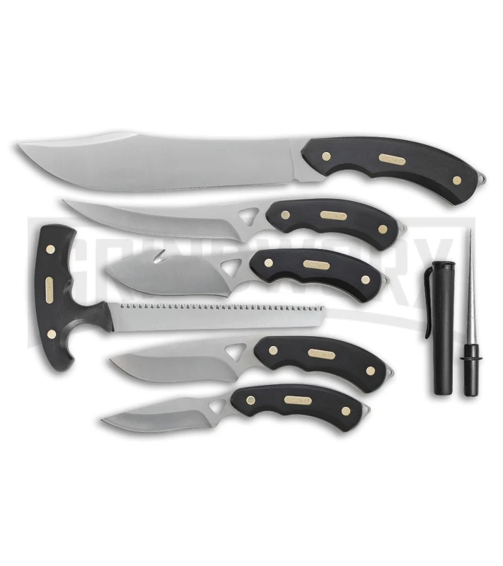 Schrade Old Timer 7-Piece Hunting Kit
