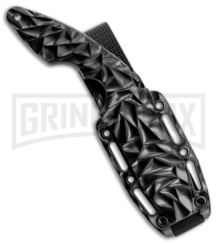 Schrade Tanto SCHF63B Fixed Blade Knife - Black Tanto - Image 2