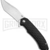 Schrade Scramble Black Aluminum Liner Lock Knife - Satin Plain