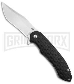 Schrade Scramble Black Aluminum Liner Lock Knife - Satin Plain