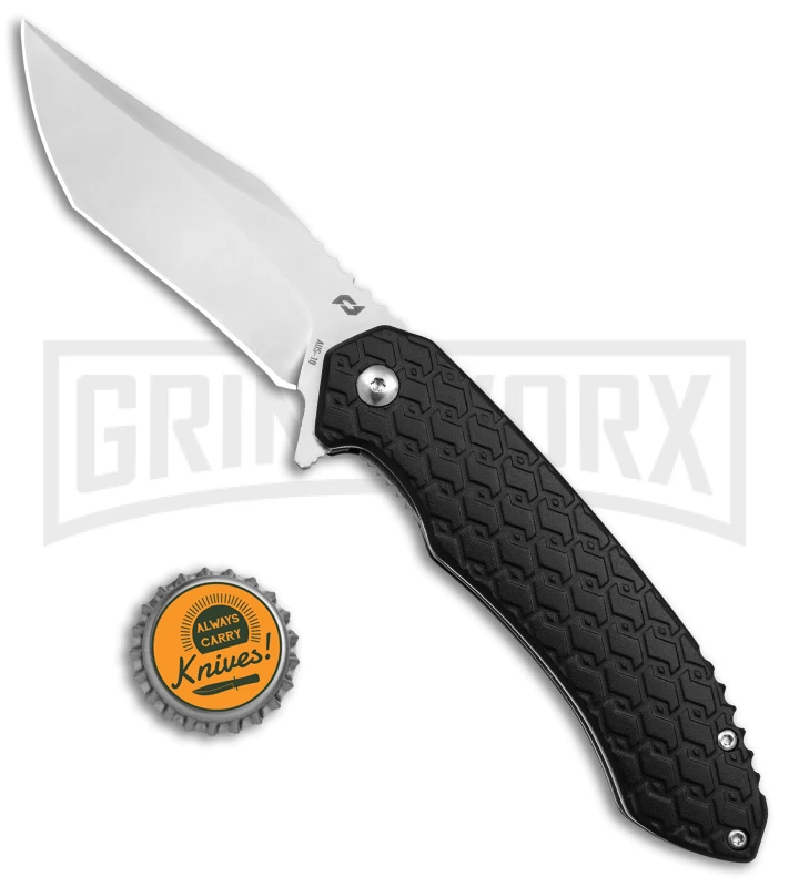 Schrade Scramble Black Aluminum Liner Lock Knife - Satin Plain - Image 4