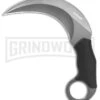 Schrade Shasta Mc'Nasty Fixed Blade Karambit Knife - Gray Plain