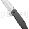 Schrade Slyte Frame Lock Knife Black Stainless Steel - Satin Plain