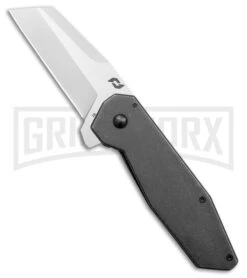 Schrade Slyte Frame Lock Knife Black Stainless Steel - Satin Plain