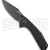 SENCUT Actium Black G-10 Liner Lock Knife - Black SW Plain