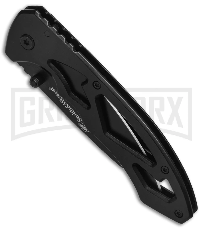 Smith & Wesson Black Folding Knife Combo - Set Of 2 - Image 3