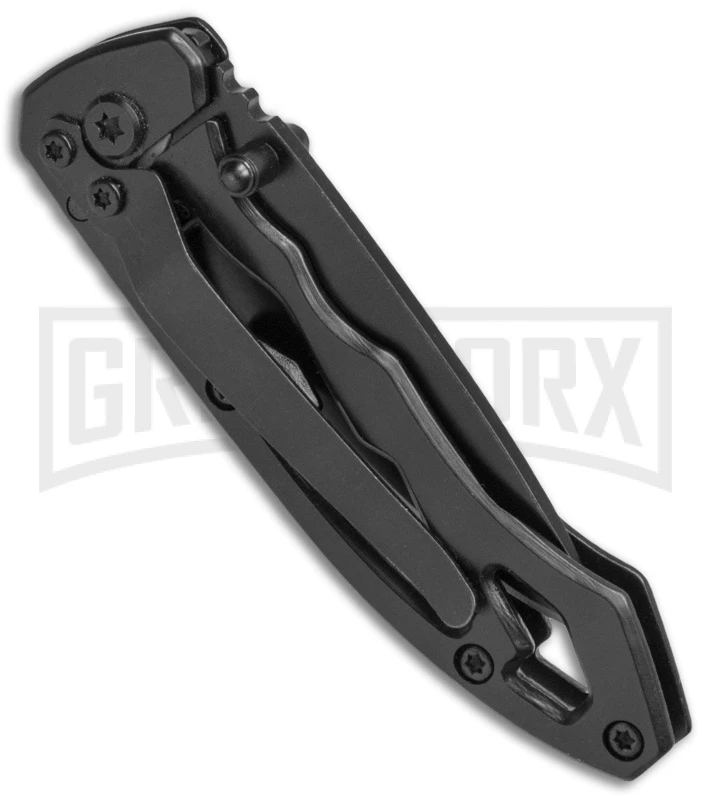 Smith & Wesson Two Piece Folding Knife Combo Pack - Black Plain - Image 7