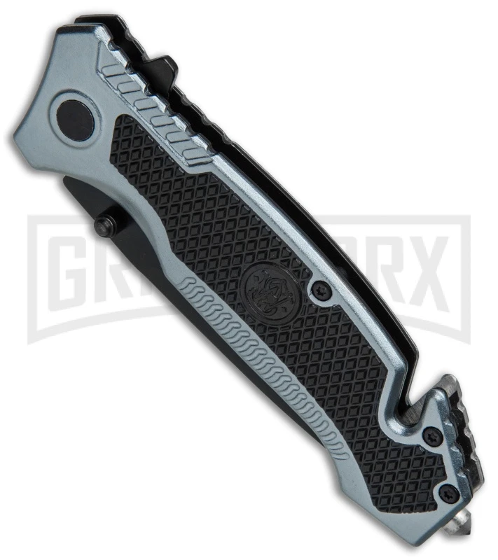 Smith & Wesson 2-Piece Combo Set W/Folding Knife And Galaxy Flashlight - Image 3