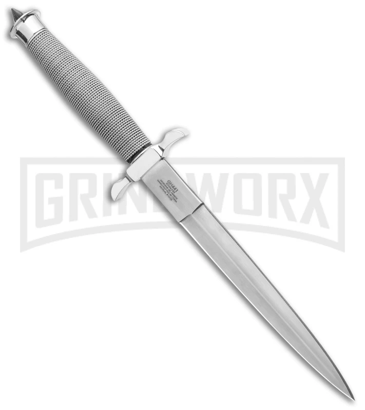 United Cutlery Gil Hibben Silver Shadow I Fixed Blade Knife - Satin Plain - Image 2