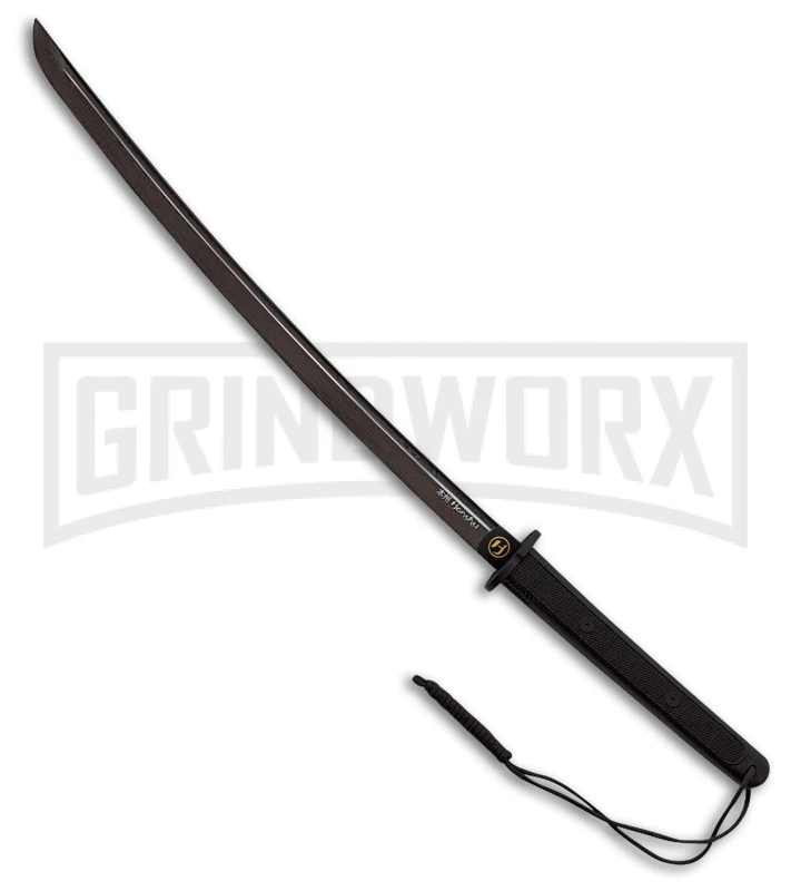 United Cutlery Honshu Wakizashi Black Sword - Damascus Plain