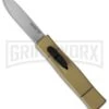 AKC Minion Concord Desert Tan OTF Automatic Knife - Satin Plain