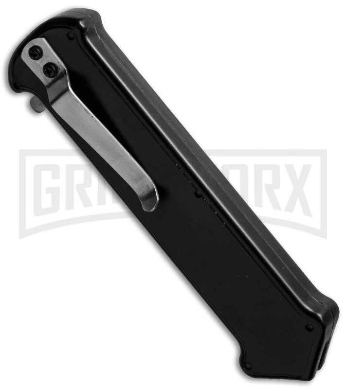 Black Arrow OTF Joker Automatic Knife Cupid Clone - Satin Serr - Image 3