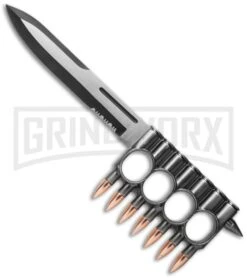 United Cutlery Black Legion Bullet Guard Fixed Blade Knife - Two-Tone Serr